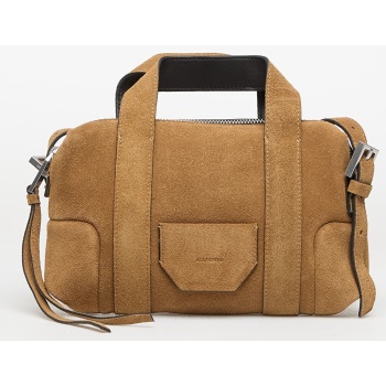 τσάντα allsaints ares s compact crossbody biscuit brown σε προσφορά