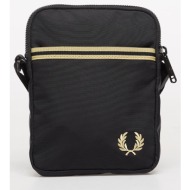 τσάντα fred perry tipped tape small side bag black universal