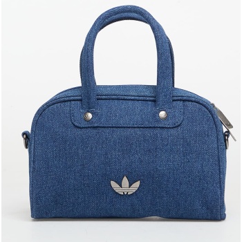 adidas adicolor mini bowling bag denim light denim universal