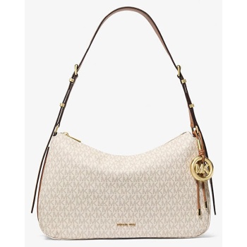 michael kors md tz conv shoulder vanilla/ acorn universal σε προσφορά