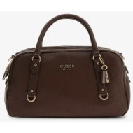 guess marsha box satchel espresso universal