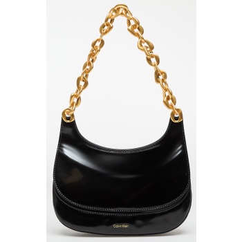 calvin klein chain shoulder bag black universal σε προσφορά