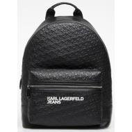σακίδιο πλάτης karl lagerfeld jeans essential backpack emb black/ monogram universal