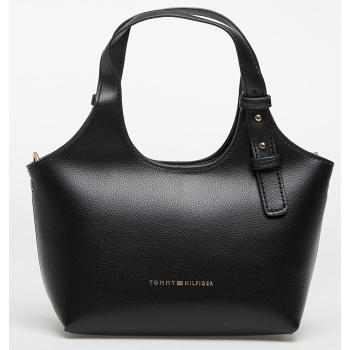 tommy hilfiger th logo mini tote black universal σε προσφορά