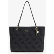 guess noelle ii tote coal logo universal