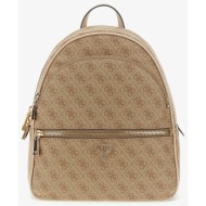 σακίδιο πλάτης guess manhattan ii large backpack latte logo universal