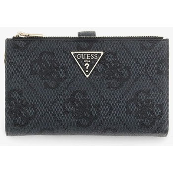 πορτοφόλι guess laurel ii slg double zip organizer coal σε προσφορά