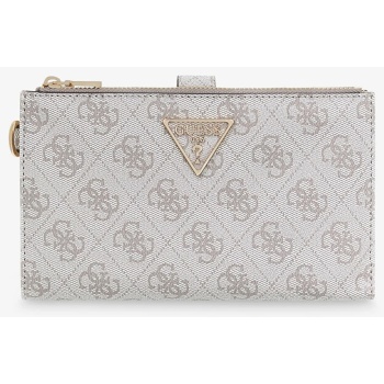 πορτοφόλι guess laurel ii slg double zip organizer dark σε προσφορά