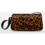 guess domitilla flap shoulder bag leo universal
