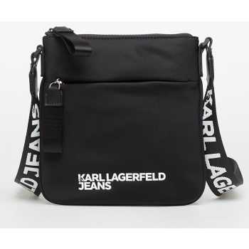 τσάντα karl lagerfeld jeans nylon small crossbody black σε προσφορά