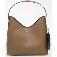 tommy hilfiger th icon shoulder bag taupe universal