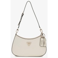 guess noelle ii top zip shoulder bag bone universal