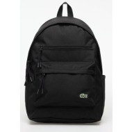 σακίδιο πλάτης lacoste backpack black universal