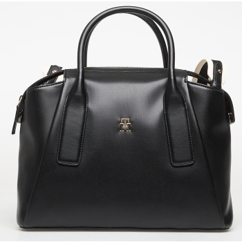 tommy hilfiger essential satchel black universal σε προσφορά