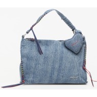 desigual bag torio denim leiria bags blue universal