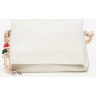 desigual bag half logo venecia 4.0 ecru bags white universal