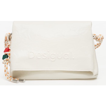 desigual bag half logo venecia 4.0 ecru bags white universal