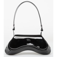 diesel play crossbody shoulder bag black/ chromed universal