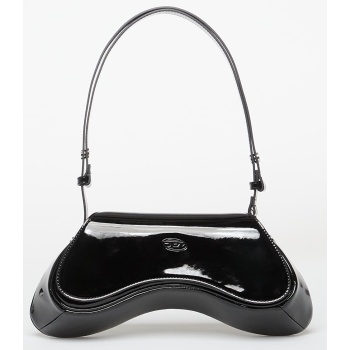 diesel play crossbody shoulder bag black/ chromed universal