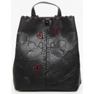 σακίδιο πλάτης desigual back all mickey pu sumy backpack black universal