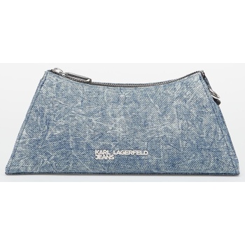 karl lagerfeld jeans denim chain sm shoulderbag washed