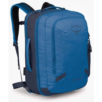 osprey transporter carry on bag 36 blue flame/ scoria blue