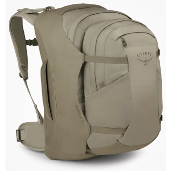 σακίδιο πλάτης osprey farpoint 55 sawdust tan universal σε προσφορά