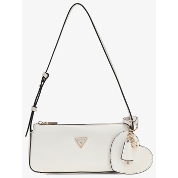 guess isobel mini shoulder bag white universal σε προσφορά