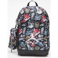 σακίδιο πλάτης jordan air raid backpack black(gym red) universal