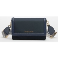 michael kors jet set small nylon gabardine smartphone crossbody bag navy universal