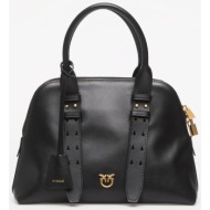 pinko bowling bag medium vitell black universal