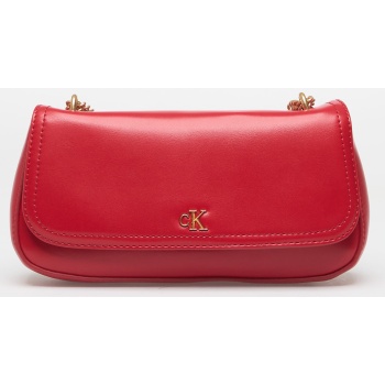 calvin klein ck convertible chain small bag bordeaux wine σε προσφορά