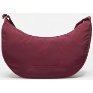 τσάντα adidas everyday icons crossbody bag half moon maroon universal