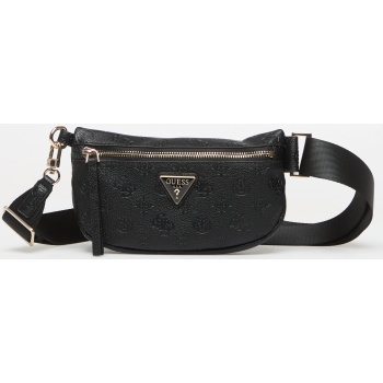 τσαντάκι μέσης guess devon sling black logo universal σε προσφορά