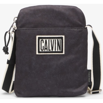τσάντα calvin klein ssnl graphic reporte black universal σε προσφορά