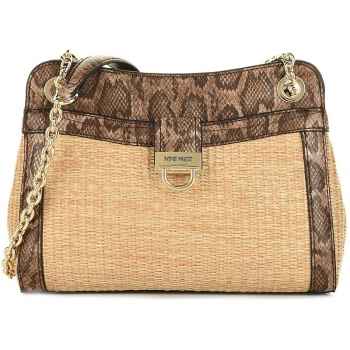 τσάντα ώμου nine west clara cross body ngw122013-natural σε προσφορά