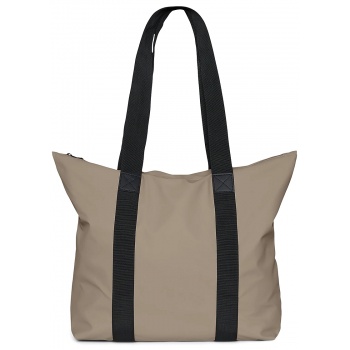 τσάντα ώμου rains tote bag rush 1225-taupe σε προσφορά