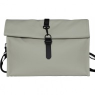 τσάντα ταχυδρόμου rains rolltop messenger 13940-cement