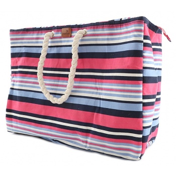 τσάντα ώμου marilou cotton woven bag 55x40x21 cm σε προσφορά