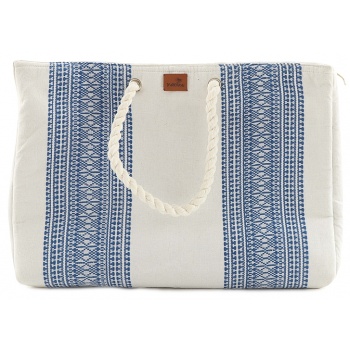 τσάντα ώμου marilou cotton woven bag 53x37x22 cm σε προσφορά