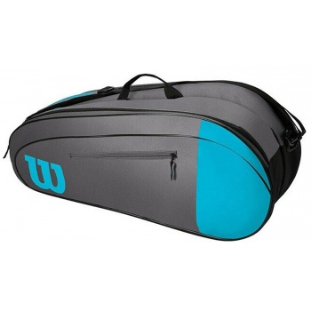 τσάντα τένις wilson team 6-pack wr8009802-00 σε προσφορά