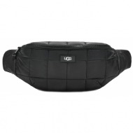 τσαντάκι μέσης ugg gibbs belt bag puff 1131436-blk