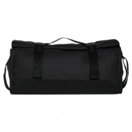 ταξιδιωτικος σάκος rains trail rolltop duffel 13990-01-black