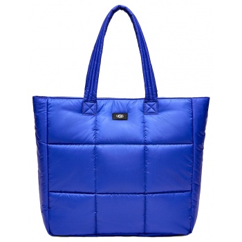 τσάντα ώμου ugg ellory puff tote 1126174-azul σε προσφορά