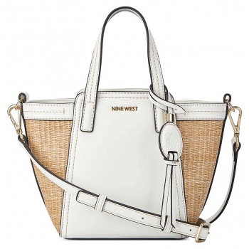 τσάντα χειρός nine west tote ngw130775-whi σε προσφορά