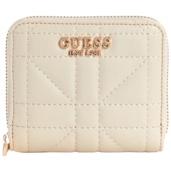 πορτοφόλι guess assia slg small zip around qg849937-stone