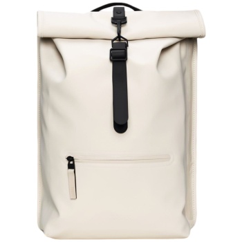 τσάντα πλάτης rains rolltop rucksack w3 13320-dune