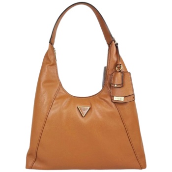 τσάντα ώμου guess laryn large hobo hwba9196030-cognac σε προσφορά