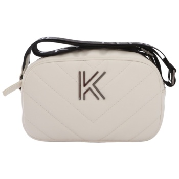 τσάντα ώμου kendal + kylie crossbody hbkk-423-0001-white σε προσφορά