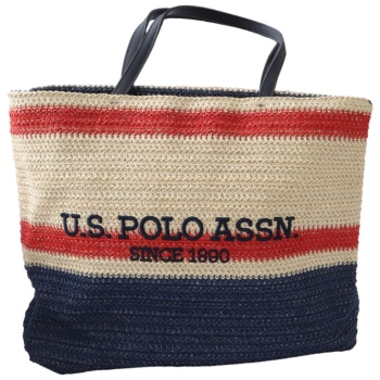 τσάντα χειρός u.s. polo assn. παραλίας 39x32x16cm σε προσφορά